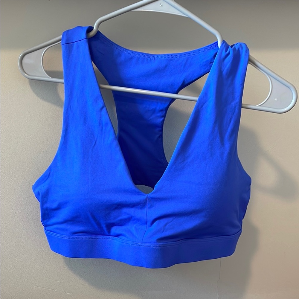 Blue Sports Bra
